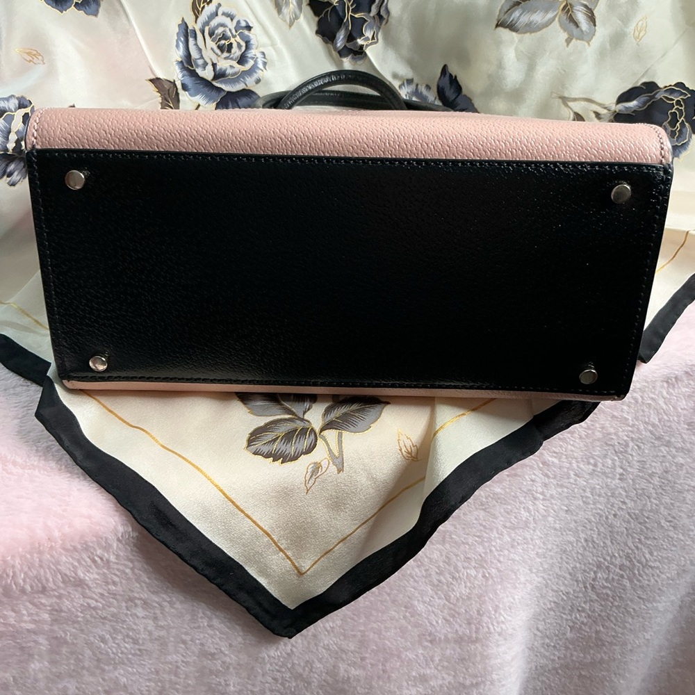 Kate Spade Pink and Black Satchel from the Cedar Street Collection - Picture 5 of 9